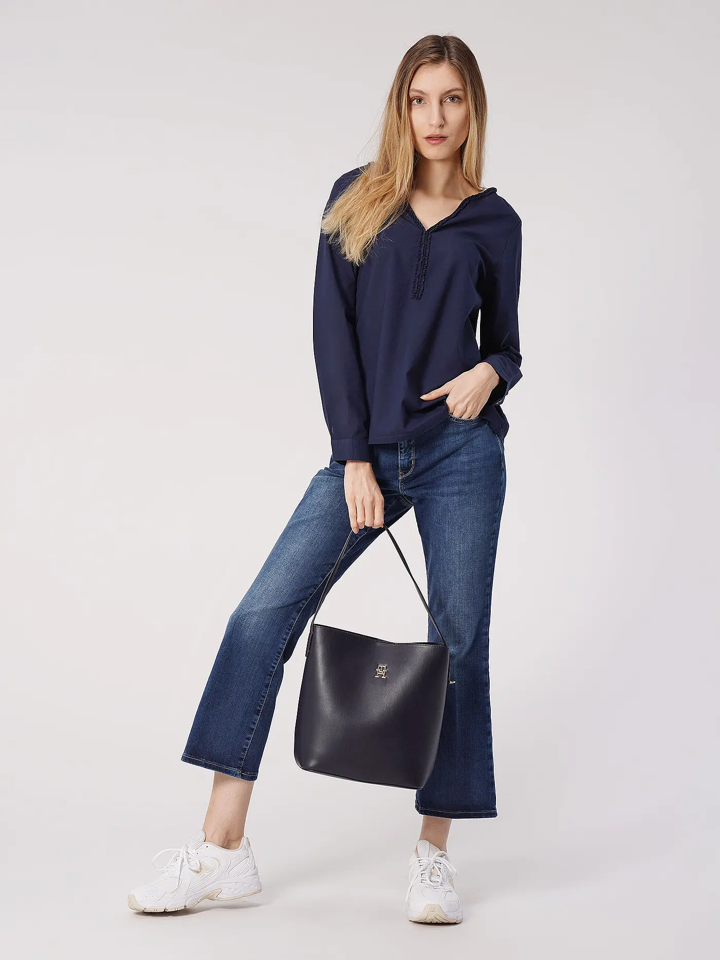 LIEBLINGSSTÜCK | Bluse ROSEMARIE | dunkelblau